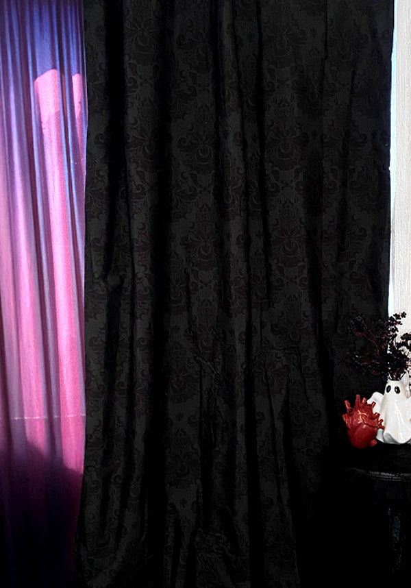 Good Mourning [Black] [Rod Pocket] | BLACKOUT CURTAIN