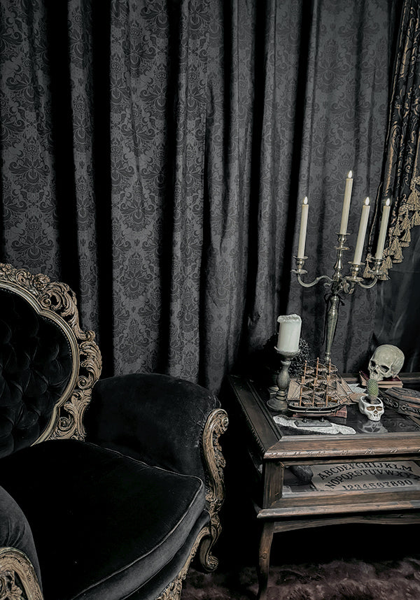 Good Mourning [Black] [Rod Pocket] | BLACKOUT CURTAIN