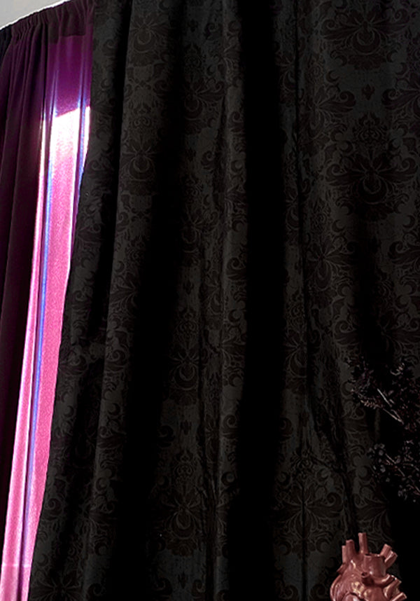 Good Mourning [Black] [Rod Pocket] | BLACKOUT CURTAIN