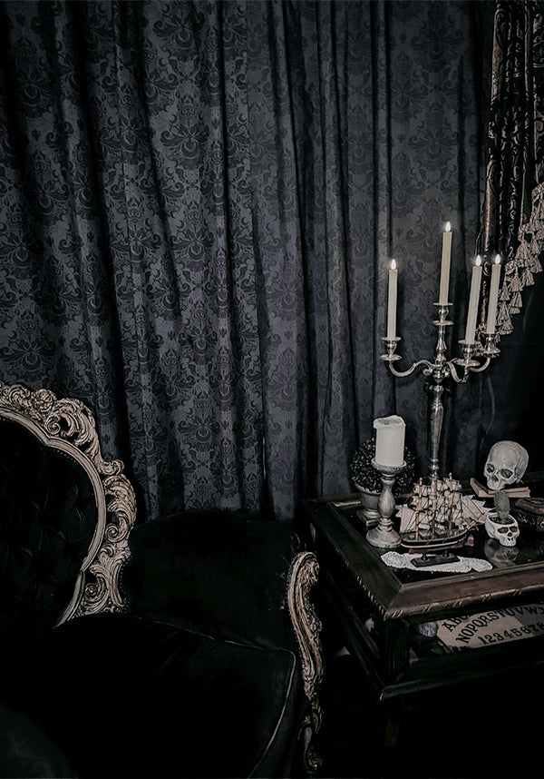 Good Mourning [Black] [Rod Pocket] | BLACKOUT CURTAIN