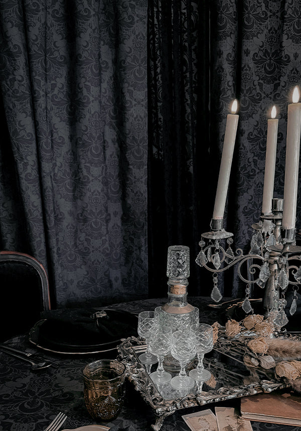Good Mourning [Black] [Rod Pocket] | BLACKOUT CURTAIN