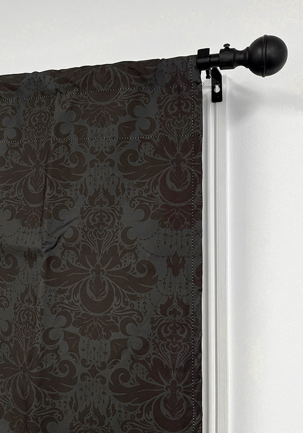 Good Mourning [Black] [Rod Pocket] | BLACKOUT CURTAIN