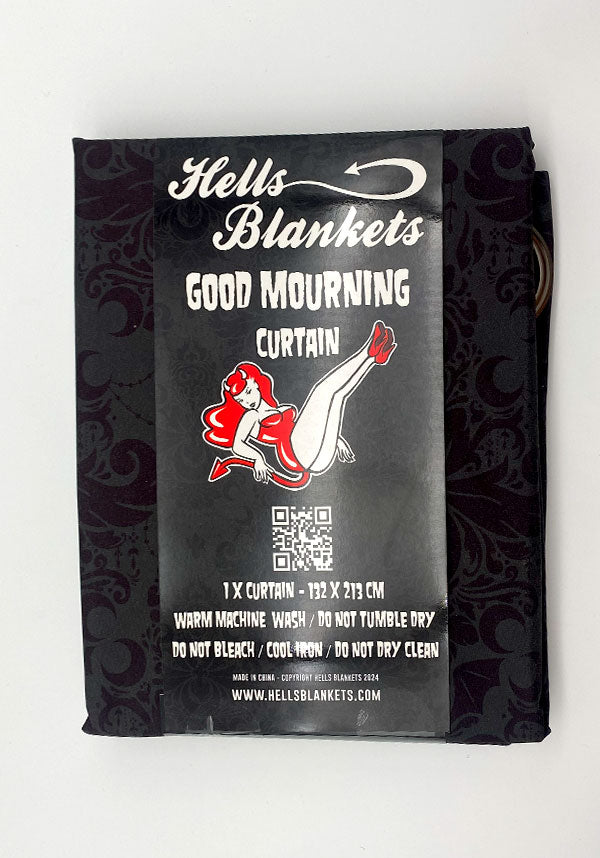 Good Mourning [Black] | BLACKOUT CURTAIN