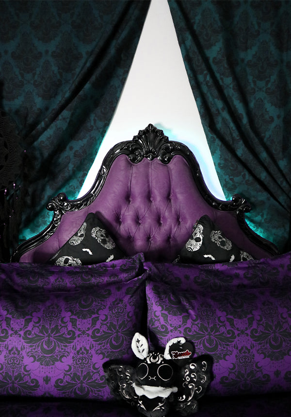 Good Mourning [Green/Black] [Rod Pocket] | BLACKOUT CURTAIN