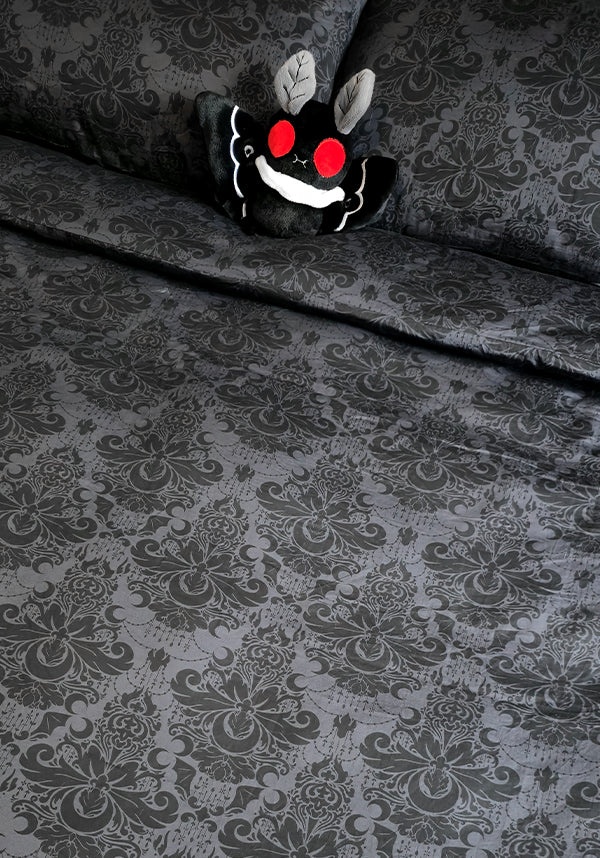 Good Mourning [Grey] | QUILT SET [QUEEN]