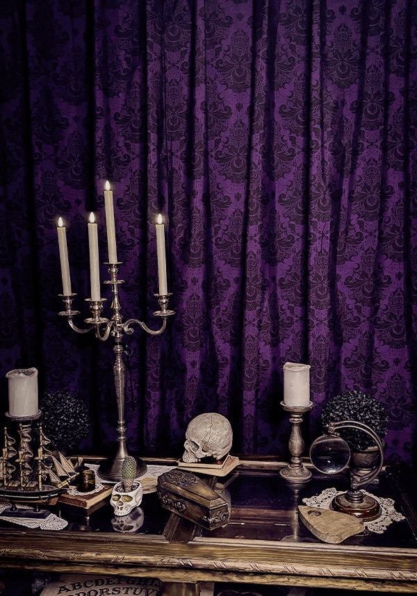 Good Mourning [Purple] [Rod Pocket] | BLACKOUT CURTAIN