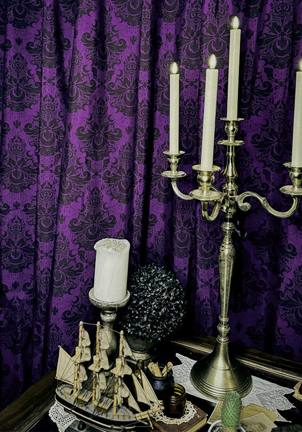 Good Mourning [Purple] [Rod Pocket] | BLACKOUT CURTAIN