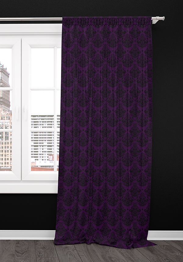Good Mourning [Purple] [Rod Pocket] | BLACKOUT CURTAIN