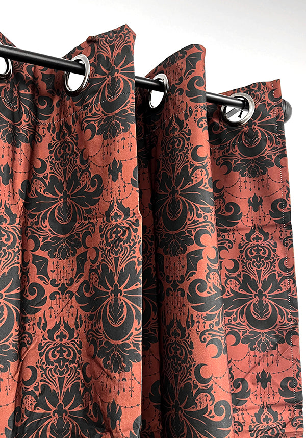 Good Mourning [Sienna/Black] [Eyelet] | BLACKOUT CURTAIN