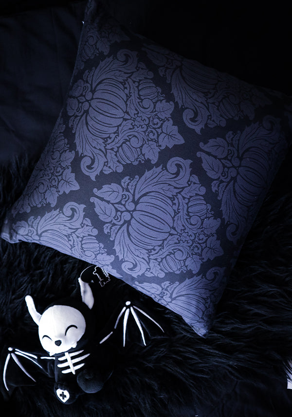 Haunted Harvest [Black/Grey] | CUSHION COVER
