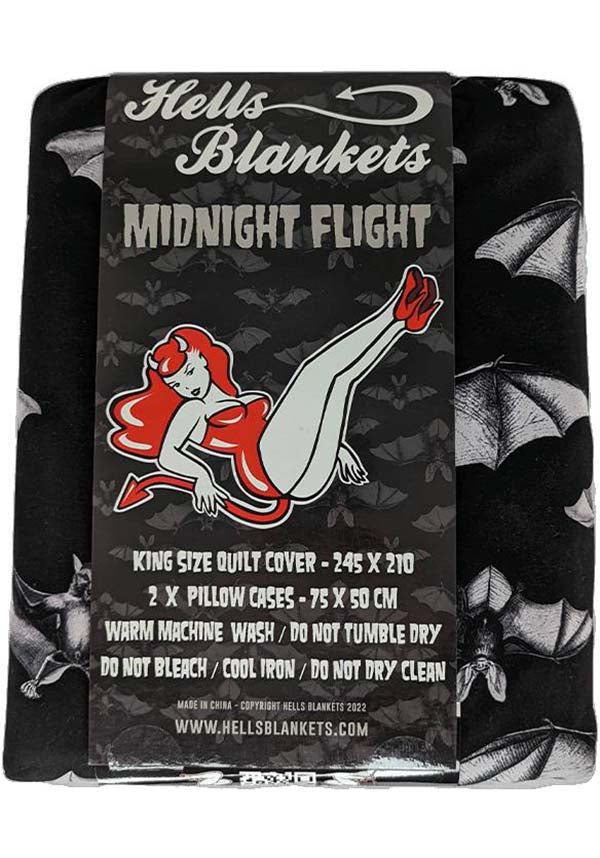 Midnight Flight | QUEEN QUILT SET [FAULTY]**