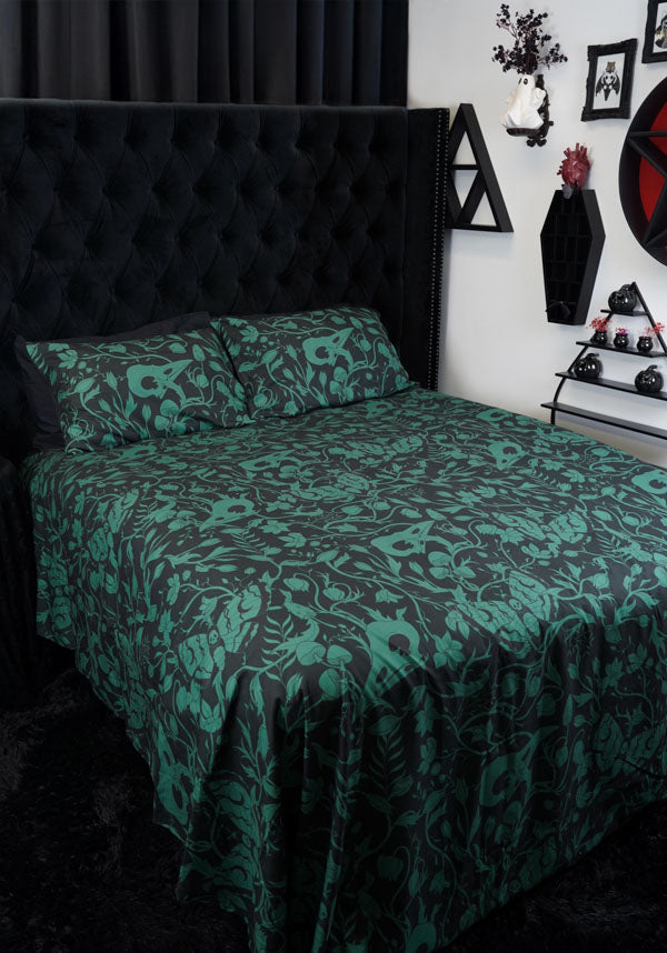 Phantom Woods [Green] | QUEEN SHEET SET**