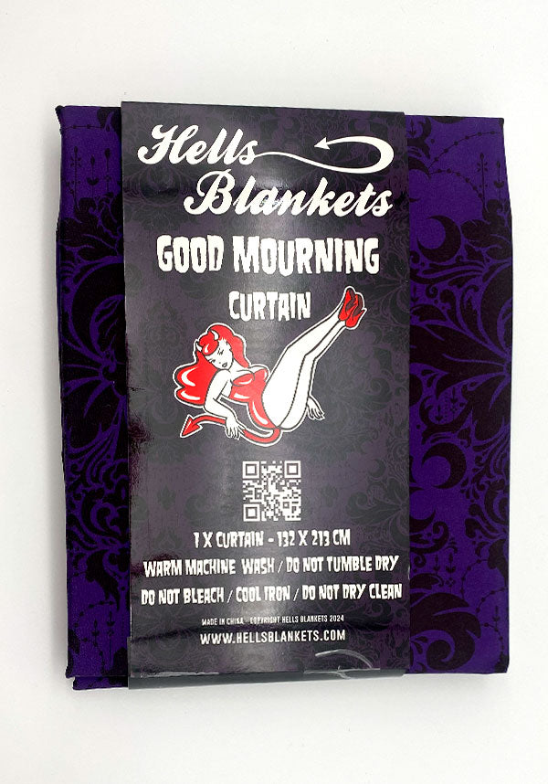 Good Mourning [Purple] | BLACKOUT CURTAIN