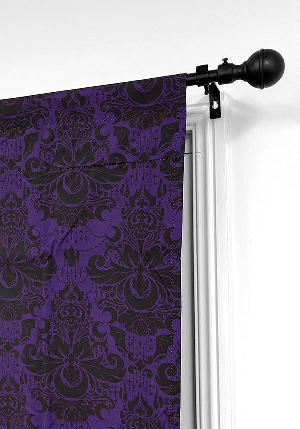 Good Mourning [Purple] [Rod Pocket] | BLACKOUT CURTAIN