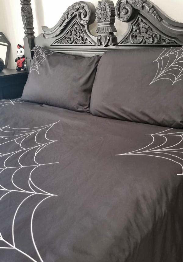 Web Of Nightmares | QUEEN QUILT SET**