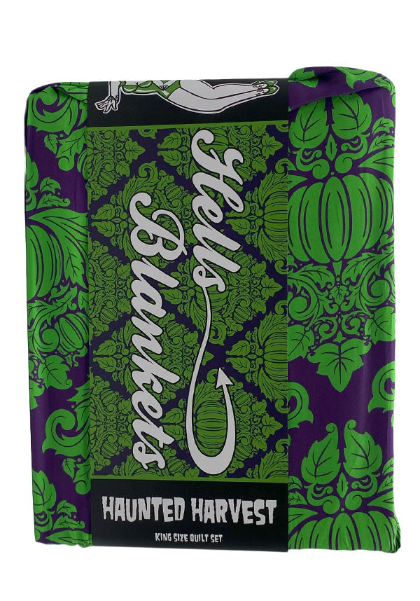 Haunted Harvest [Green/Purple] | QUILT SET