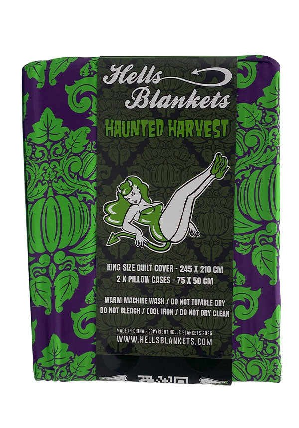 Haunted Harvest [Green/Purple] | QUILT SET
