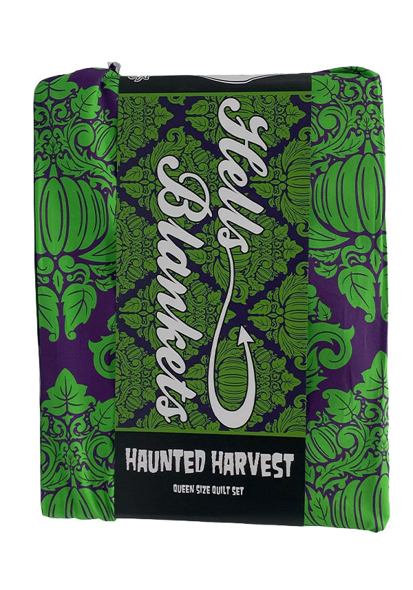 Haunted Harvest [Green/Purple] | QUILT SET