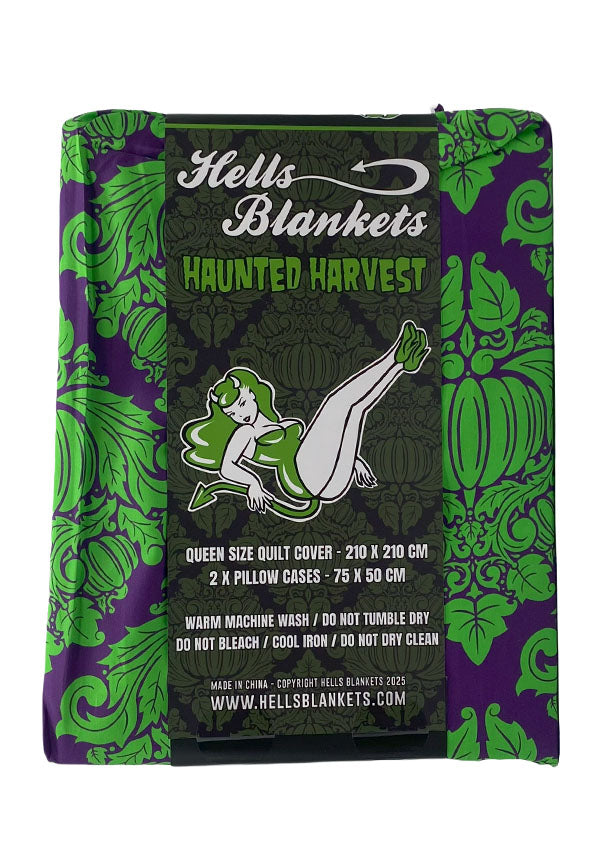 Haunted Harvest [Green/Purple] | QUILT SET