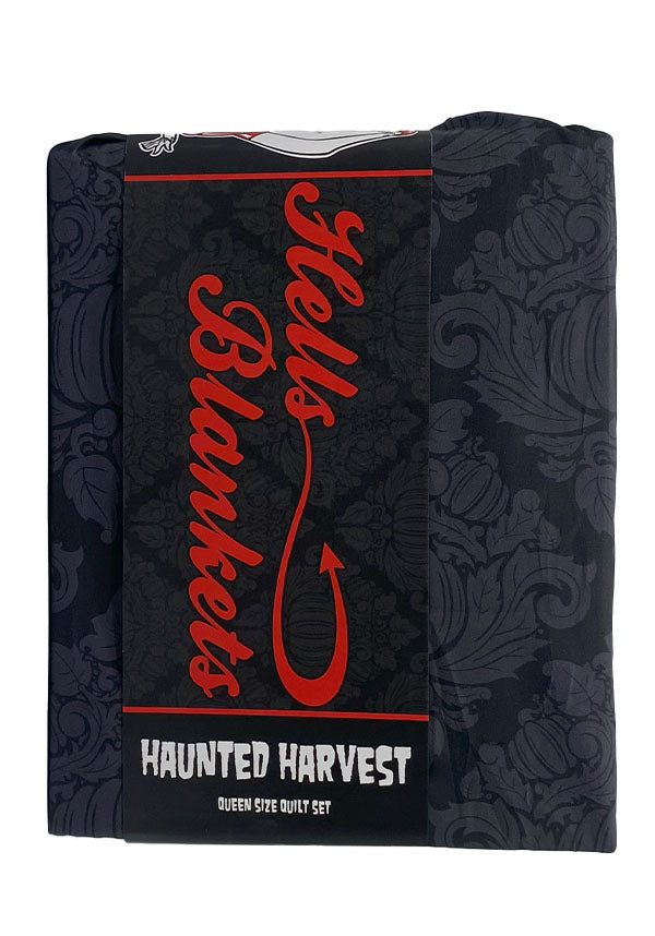 Haunted Harvest [Black/Grey] | QUILT SET