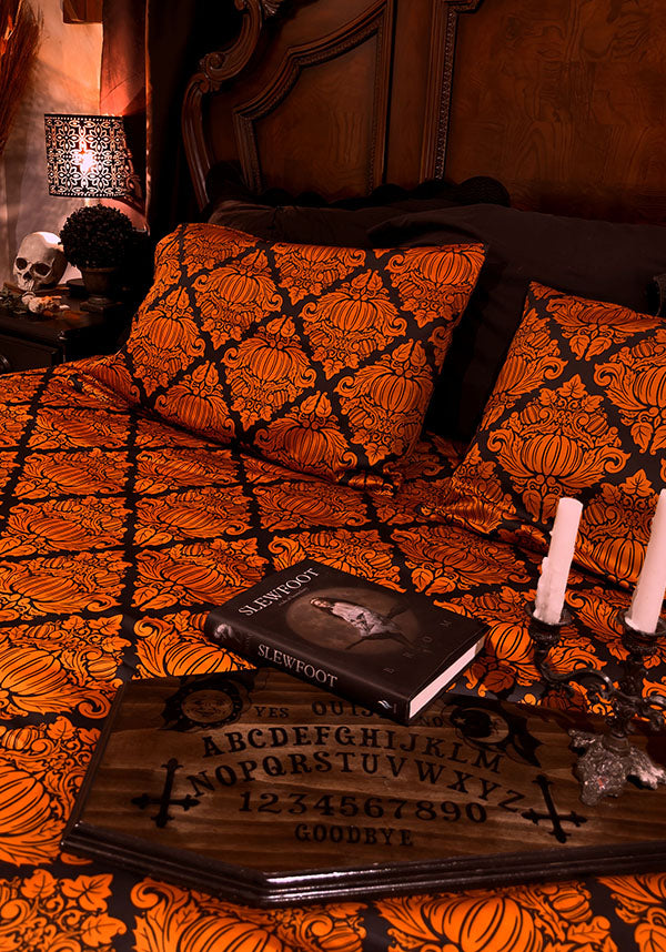 Haunted Harvest [Black/Orange] | QUILT SET