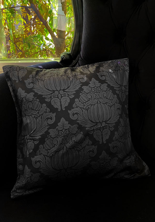 Haunted Harvest [Black/Grey] | CUSHION COVER