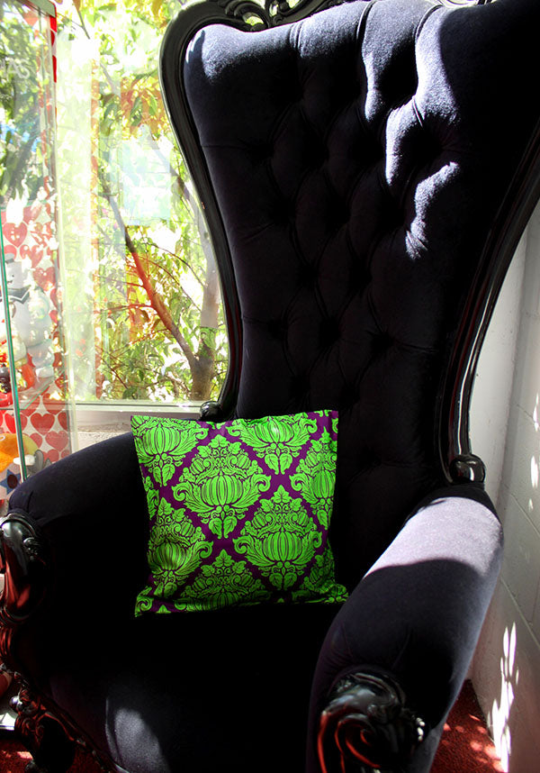 Haunted Harvest [Green/Purple] | CUSHION COVER