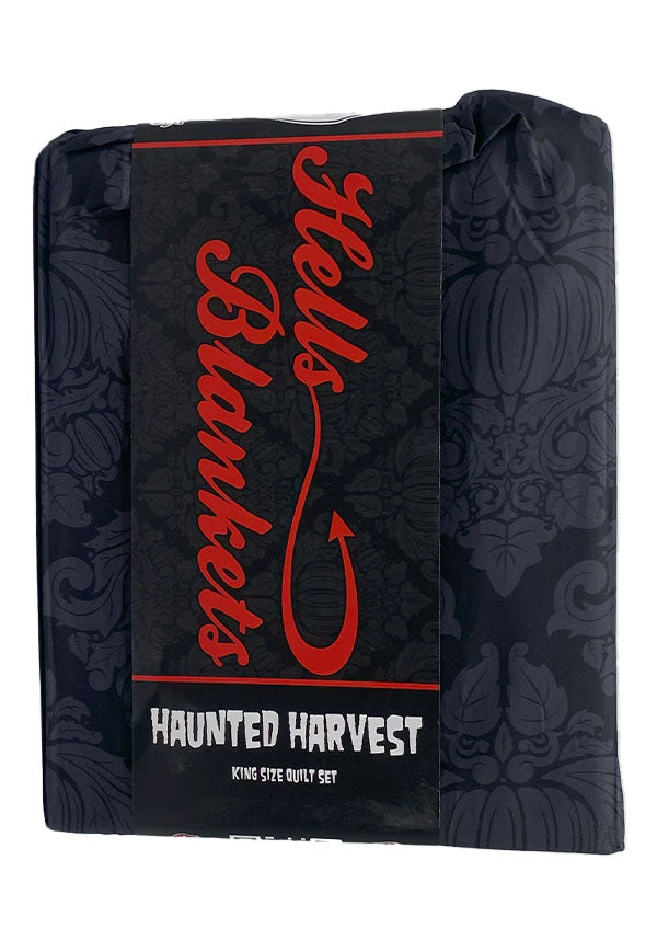 Haunted Harvest [Black/Grey] | QUILT SET
