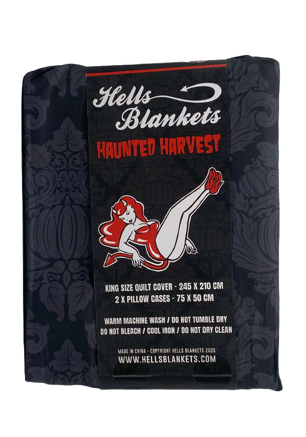 Haunted Harvest [Black/Grey] | QUILT SET