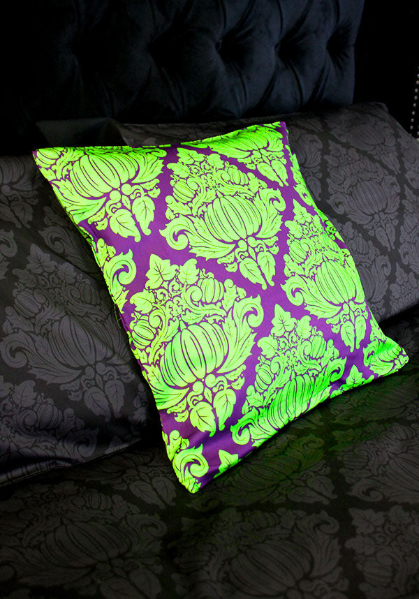 Haunted Harvest [Green/Purple] | CUSHION COVER