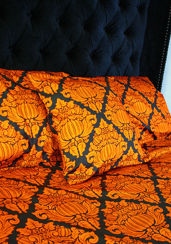Haunted Harvest [Black/Orange] | QUILT SET