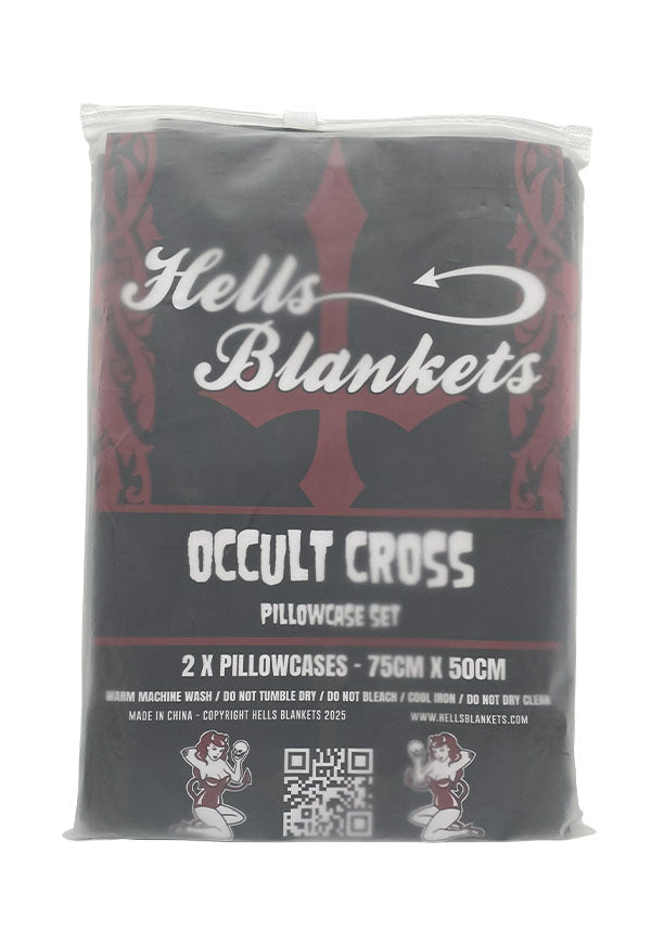 Occult [Pixelated Cross] | PILLOWCASE SET