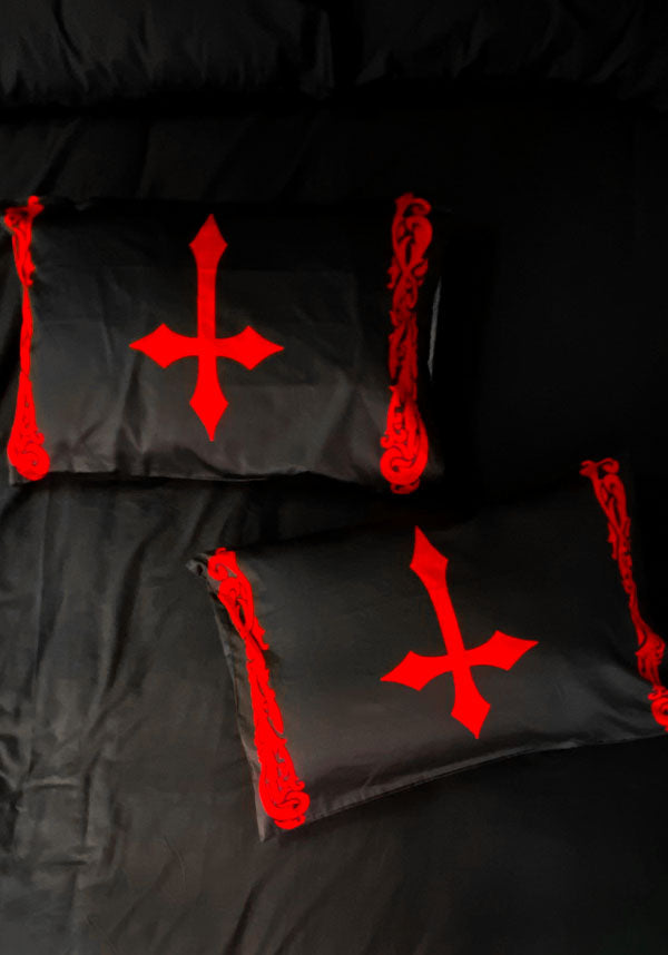 Occult [Pixelated Cross] | PILLOWCASE SET