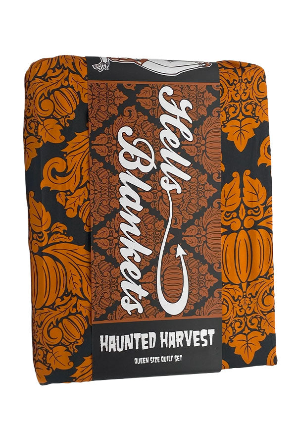 Haunted Harvest [Black/Orange] | QUILT SET