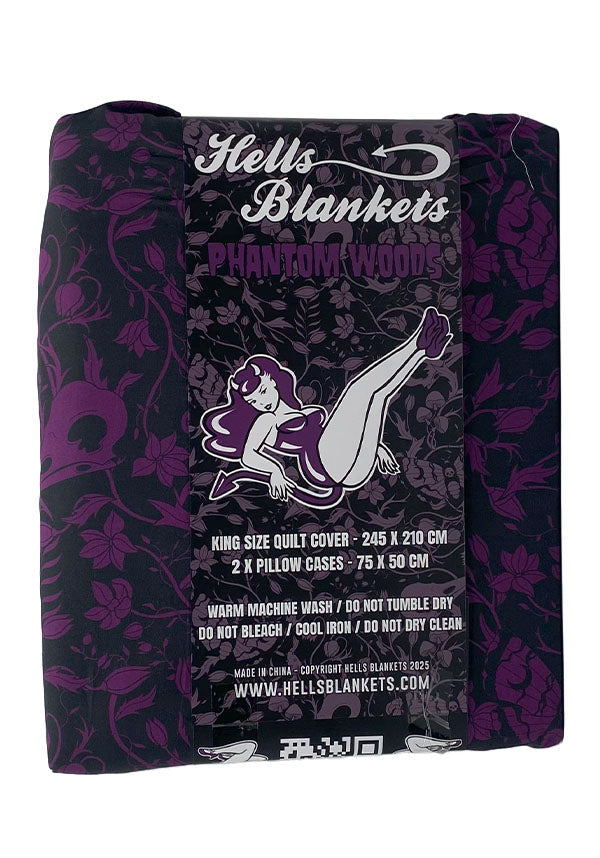 Phantom Woods [Purple] | QUILT SET
