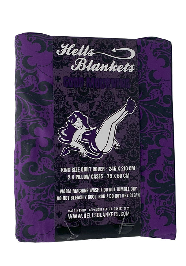Good Mourning [Purple] | QUILT SET