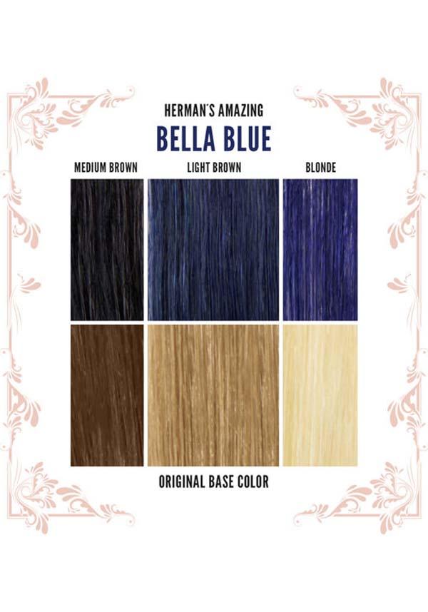 Bella Blue | HAIR COLOUR - Beserk - all, blue, clickfrenzy15-2023, colour:blue, cosmetics, dark blue, discountapp, dye, dyes, feb22, fp, hair, hair blue, hair color, hair colour, hair colours, hair dye, hair dyes, hair products, hats and hair, hermans colour, hermans hair colour, HN6815, labelvegan, R250222, vegan