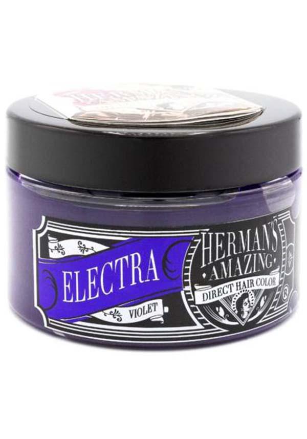 Electra Violet | HAIR COLOUR - Beserk - all, clickfrenzy15-2023, colour:purple, cosmetics, cruelty free, cruetly free, discountapp, dye, dyes, fp, googleshopping, hair, hair colour, hair colours, hair dye, hair dyes, hair purple, hermans, hermans colour, hermans hair colour, HN7845, labelvegan, mermaid, mermaid hair, purple, R090922, sep22, vegan