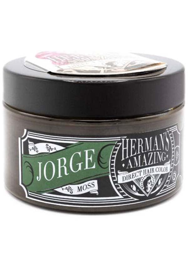 Jorge Moss Green | HAIR COLOUR - Beserk - all, clickfrenzy15-2023, cosmetics, cruelty free, cruetly free, dec22, discountapp, dye, dyes, fp, googleshopping, green, hair, hair color, hair colour, hair colours, hair dye, hair dyes, hair green, hair products, herman, hermans, hermans colour, hermans hair colour, HN8209, labelvegan, R051222, vegan