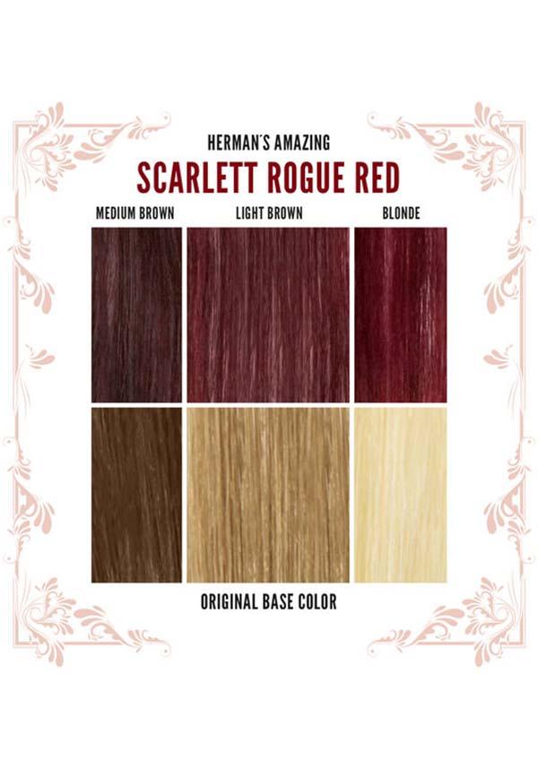 Scarlett Rogue Red | HAIR COLOUR - Beserk - all, clickfrenzy15-2023, colour:red, cosmetics, dec17, deep red, discountapp, dye, dyes, fp, hair, hair color, hair colour, hair colours, hair dye, hair dyes, hair red, hermans colour, hermans hair colour, labelvegan, red, vegan
