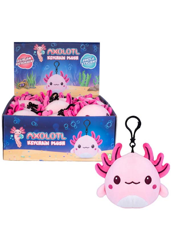 Axolotl | PLUSH KEYCHAIN*