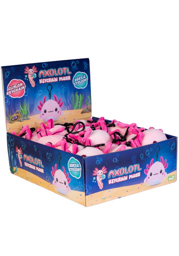 Axolotl | PLUSH KEYCHAIN*