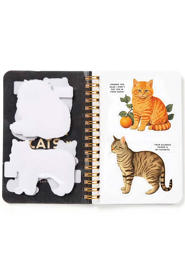 Moody Cats | STICKER BOOK