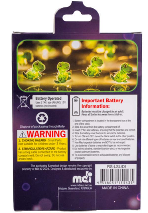 Dino | LED STRING LIGHT*