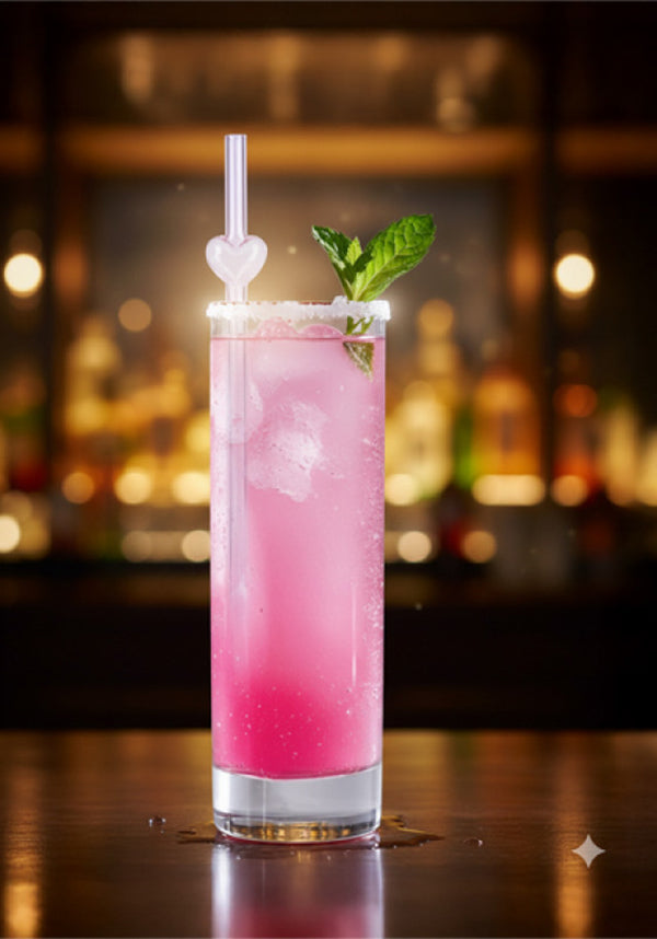 Glass [Heart] | REUSABLE STRAW