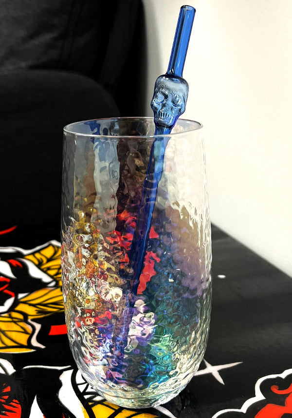 Glass [Skull] | REUSABLE STRAW