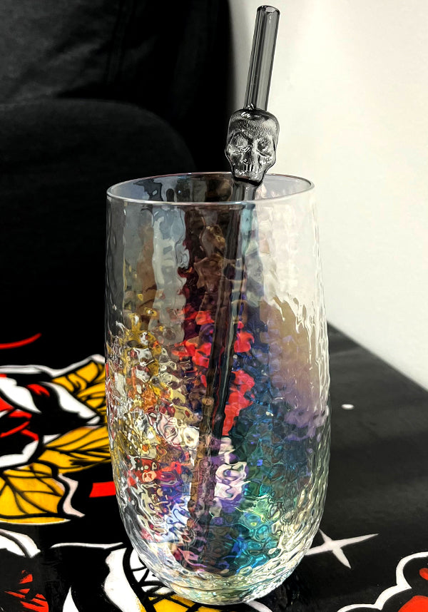 Glass [Skull] | REUSABLE STRAW
