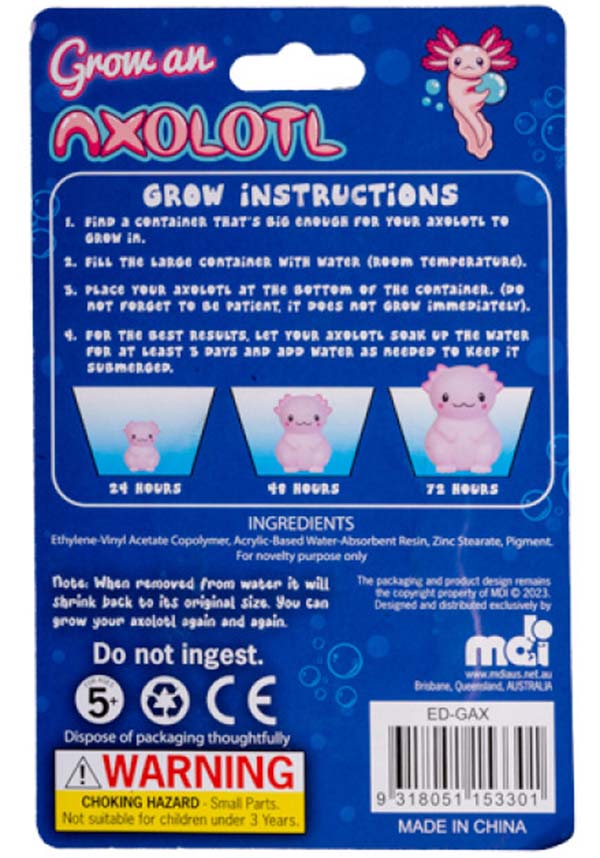 Grow | AXOLOTL*