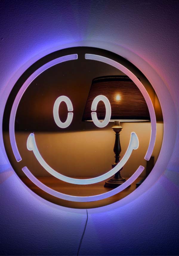 Happy Face | LED MIRROR WALL LIGHT*