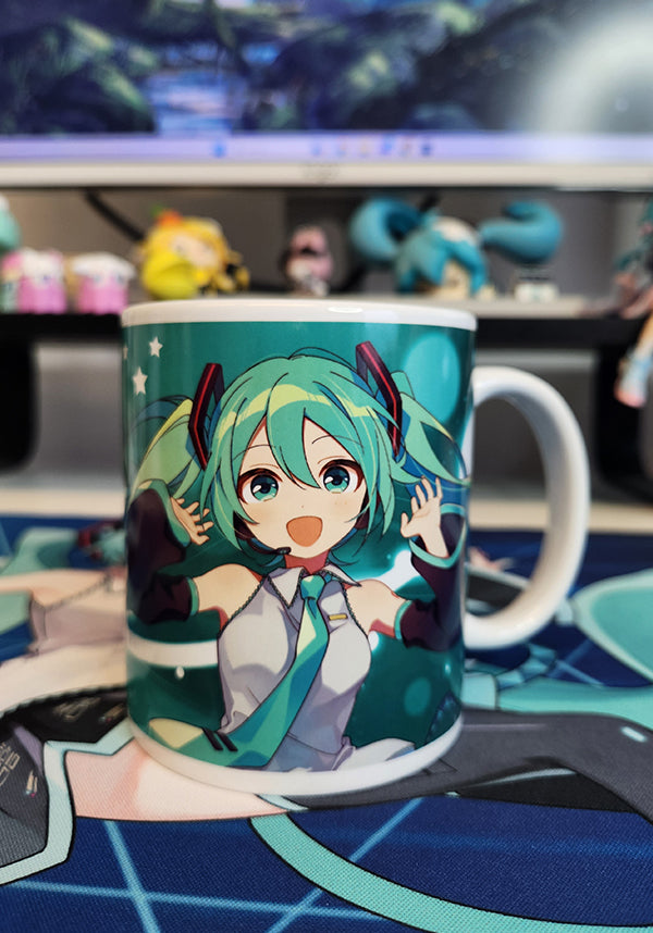Hatsune Miku [Blue/White] | MUG